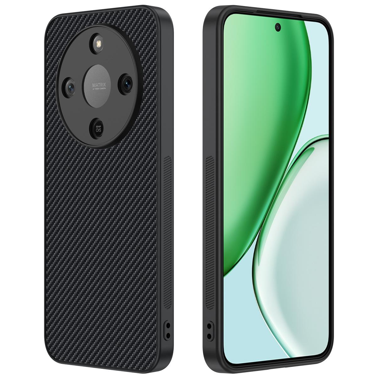 Applicable to Honor X70 mobile phone case Carbon fiber Kevlar pattern business all-inclusive ultra-thin HONORX70 protective case honor x70