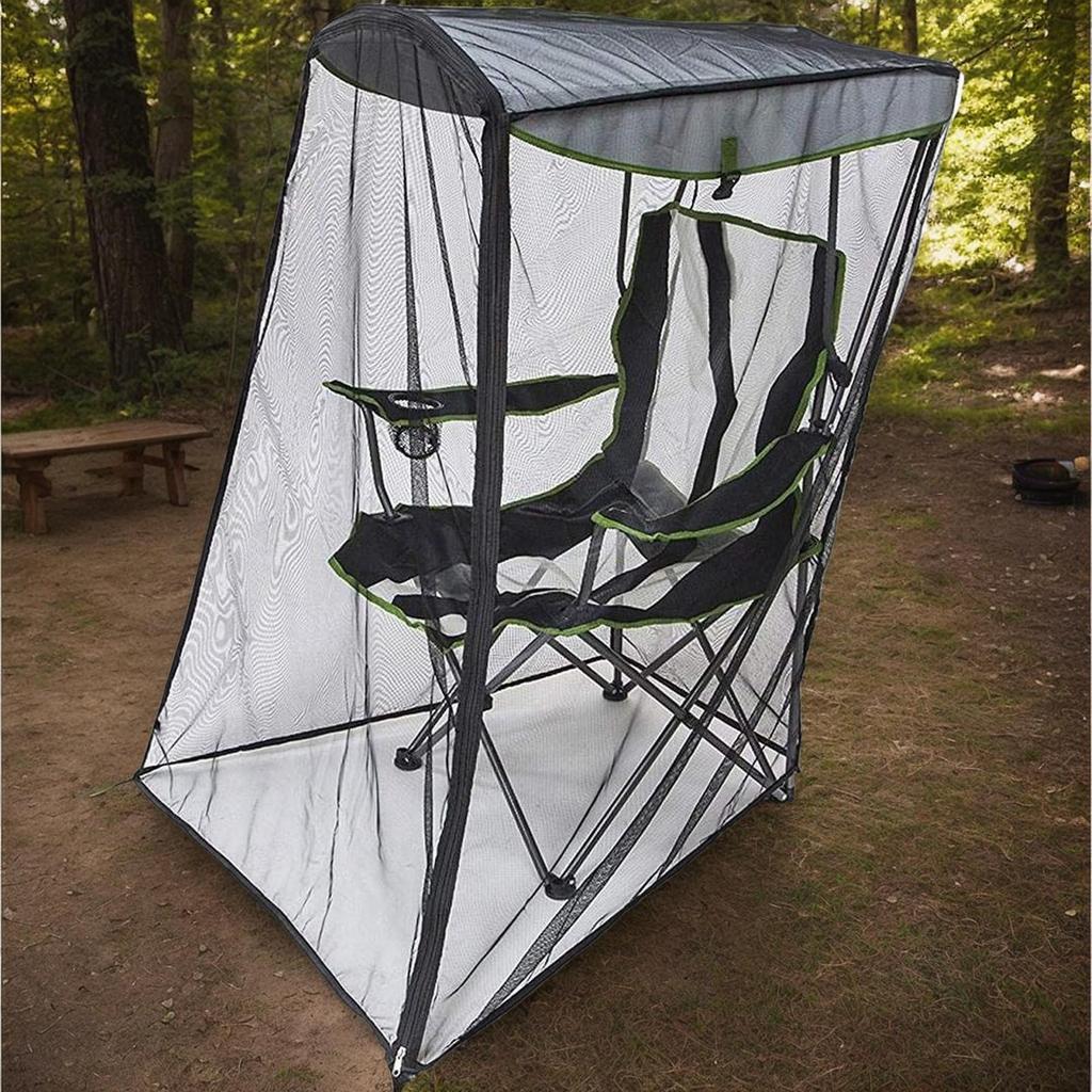 Patio Fly Netting Outdoor Clean Chair Tent Protective Waterproof Compact Sun Shade For Outside Backyard Fishing Backpacking