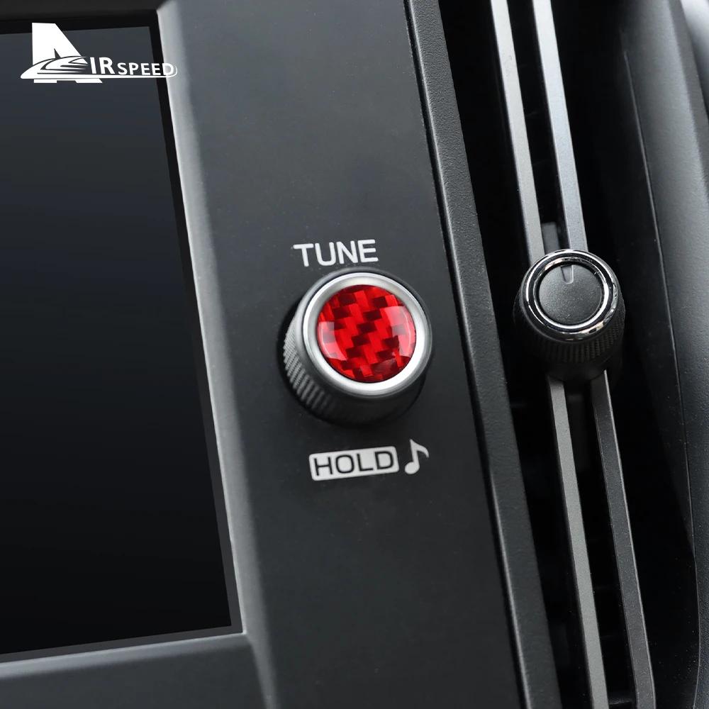 Adesivo in Vera Fibra di Carbonio Per Subaru WRX/ WRX STI 2022 2023 2024 Schermo Controllo Centrale Manopola Volume RHD LHD Accessori Decorazione