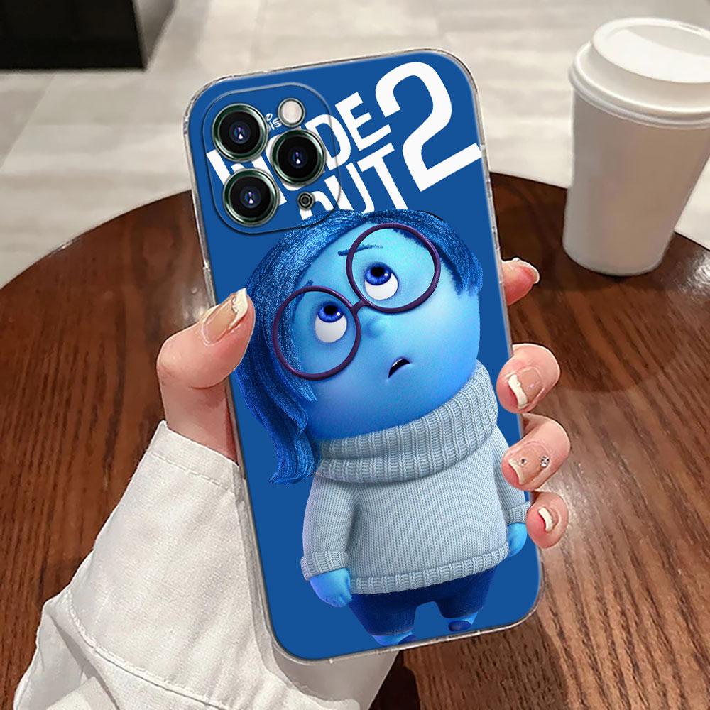 Inside Out Anger Sadness Disgust Phone Case For iPhone 17 Pro Max 17E 11 12 13 14 15 16 Pro Max Plus 17 Air 16E 7 XS Soft Cover