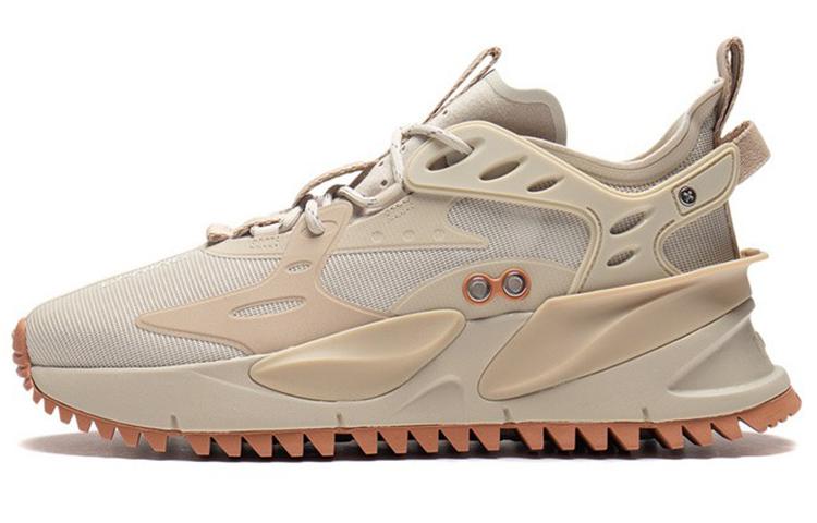 Li Ning CF Модные Низкие Спортивно-Повседневные Кроссовки Мужские Тауп AGLS033-2 40