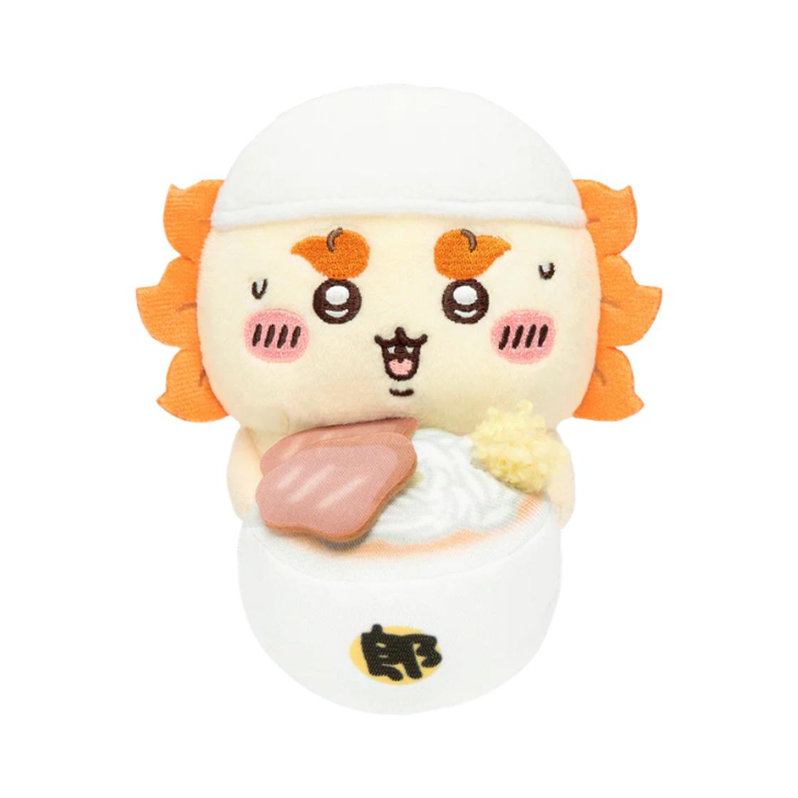 Nagano Chiikawa Watching From The Desktop Plush Shisa with Ramen ONE SIZE