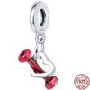 Plata Charms Of Ley 925 Silver Air Balloon Beads Charms Fit 925 Original Bracelets Pulseira Jewelry Diy  New