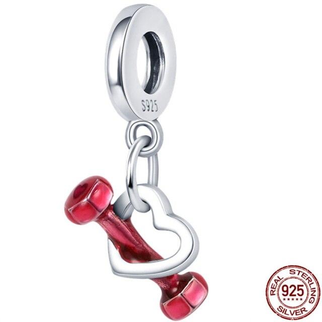 Plata Charms Of Ley 925 Silver Air Balloon Beads Charms Fit 925 Original Bracelets Pulseira Jewelry Diy  New