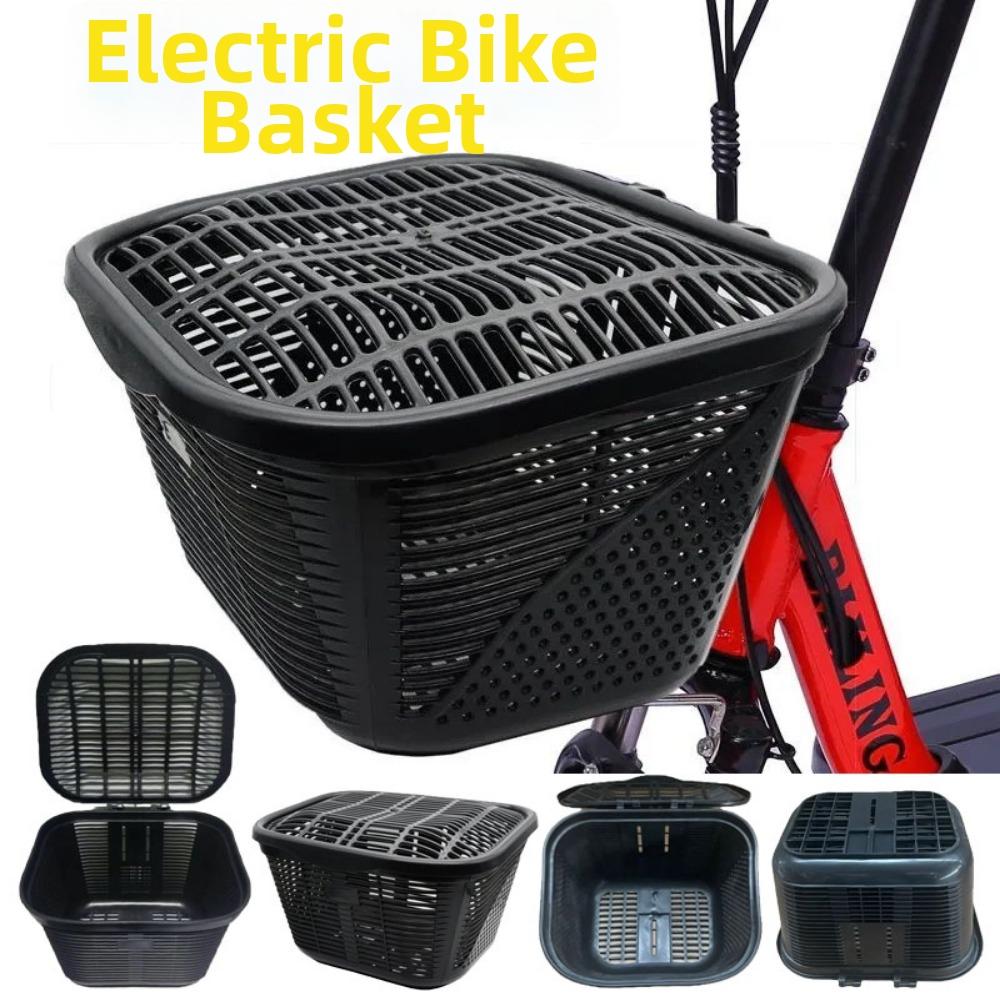 Large Capacity Bicycle Front Hanging Basket Children's Folding Bike Accessories