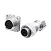 WEIPU WS16 TP+Z Metal Waterproof Power Connector Industrial Auto Car Motorcycle Lighting Electrical Connector 2 3 4 5 7 9 10 Pin