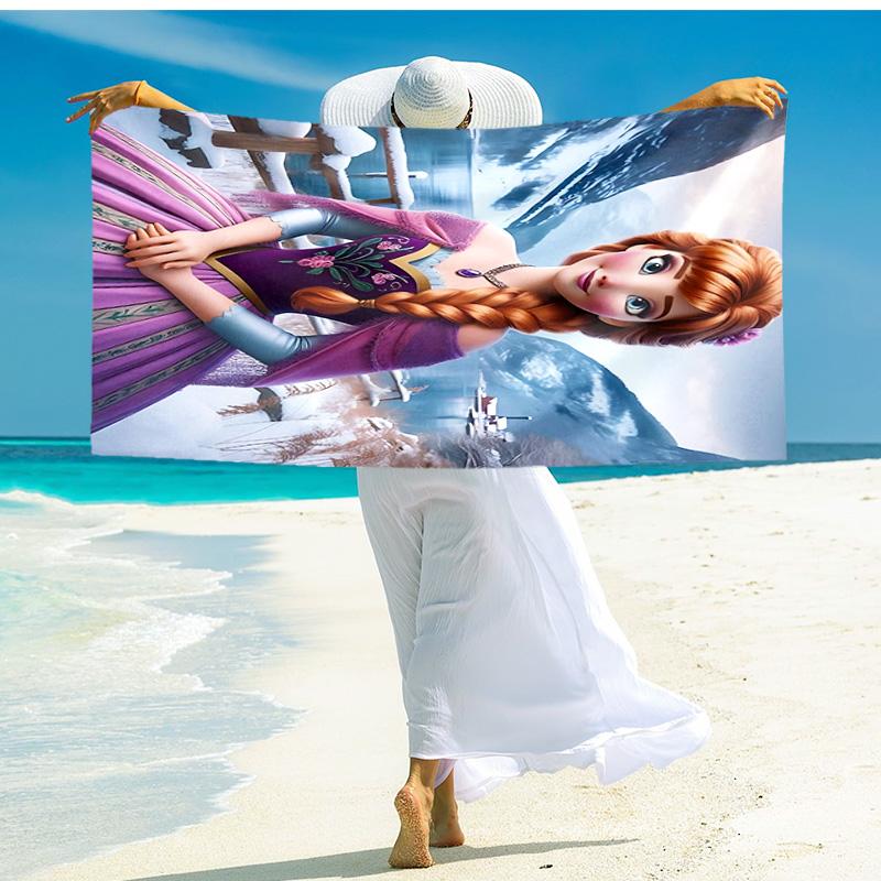1pc Winter Wonderland Beach Towel,quick Drying Absorbent Beach Towel,outdoor Sports Swimming Beach towel,Soft and Comfortable Y72227