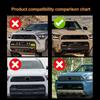 Car Front Grille Badge Emblem  Strip for Toyota 4Runner 2025 2026 2027 Air Inlet Auto Exterior Car Accessories Styling 3 Colors.