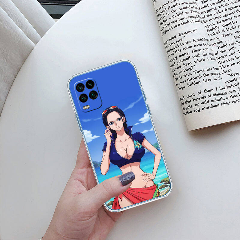 MH121 One Piece Nico Robin Case for Motorola E7 G6 G7 G8 G9 Plus Power Play G10 G20 G04 E30 E40 E22 E20 E13 E15 G22 G23 G05 G75 G35 G55