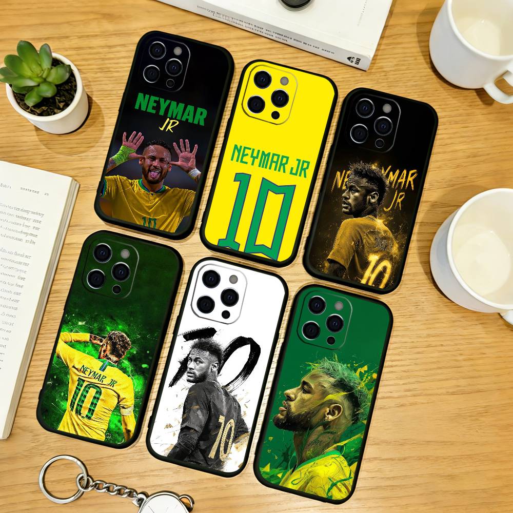 Football Player Neymar Phone Case Silicone Soft For IPhone 17 16 15 14 13 12 11 X XR Plus Pro Max Plus