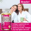 Bcuelov Collagen Capsules, 3g Hydrolyzed Collagen, with Vitamin C & Biotin, 120 Caps