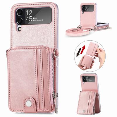 Handyband Leder Brieftasche Handytasche Hülle Für Samsung Galaxy Z Flip 4 5g Flip4 Flip3 Flip 3 Stoßfest Kartenfach Ständer Abdeckung