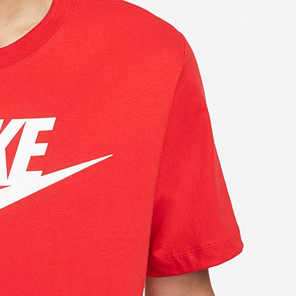 Nike Logo Printed Sportswear T-Shirt 'Red White' Men's DX1986-657