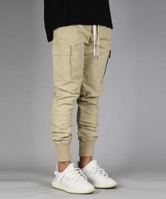 Haipeodenim Khaki Cargo Joggers