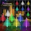 1/3/5PCS Solar Christmas Tree Light Multi Color Changing Auto on Off Waterproof Outdoor Garden Porch Yard Festival Holiday Decor