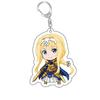 Fate Stay Night Tohsaka Rin Altria Pendragon Cute Cartoon Keychain Kawaii Keyrings Bag Parts & Trendy Gift