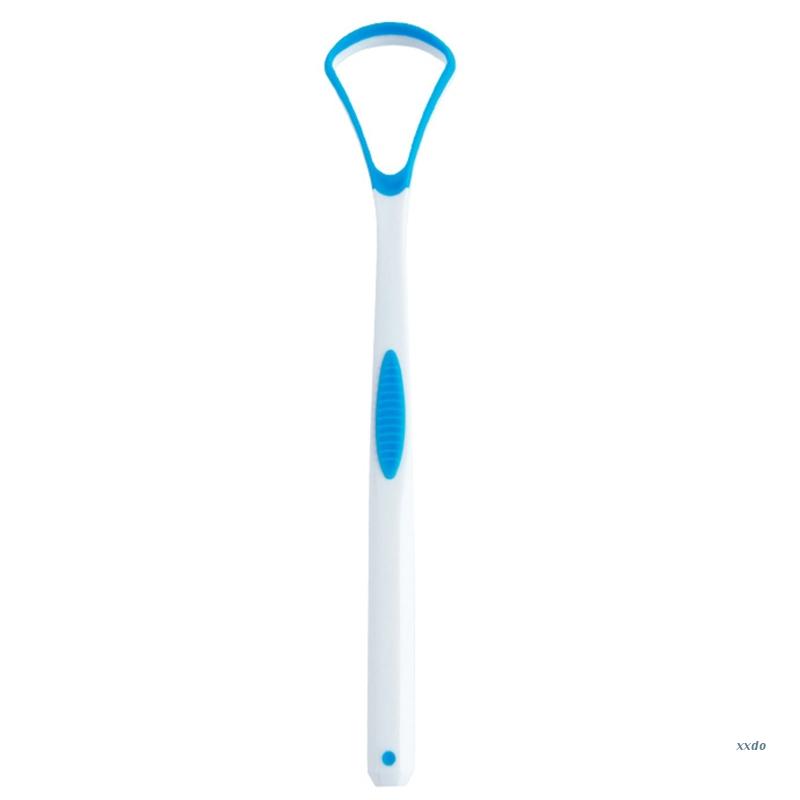 

Tongue Scraper Cleaner Remove Bad Breath In Seconds Oral Care Tool For Fresh Breath Adult Kid синий