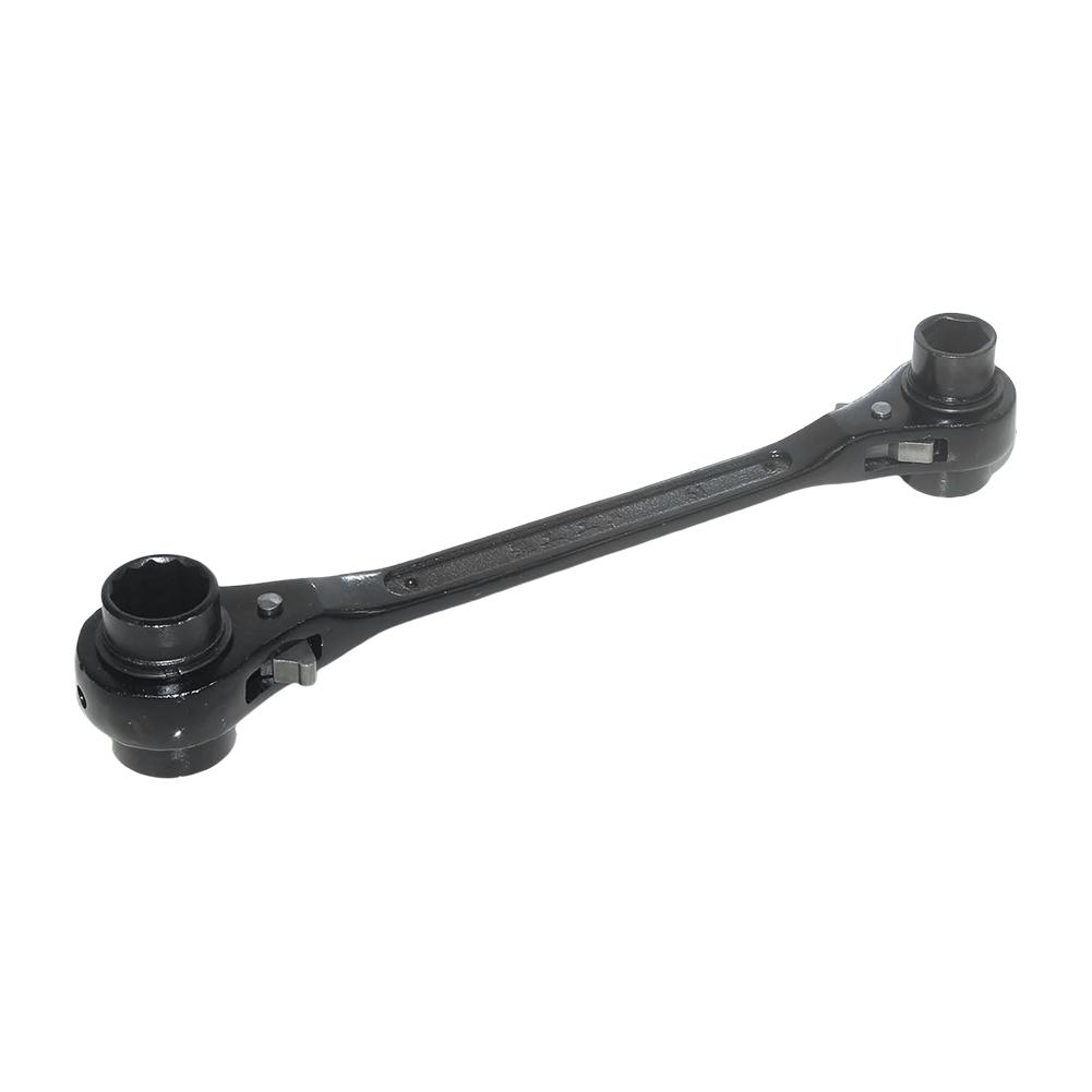 End Ratchet Wrench Multifunctional Dog Bone Ratchet Wrench Set Quick Ratchet Wrench for Car Maintenance