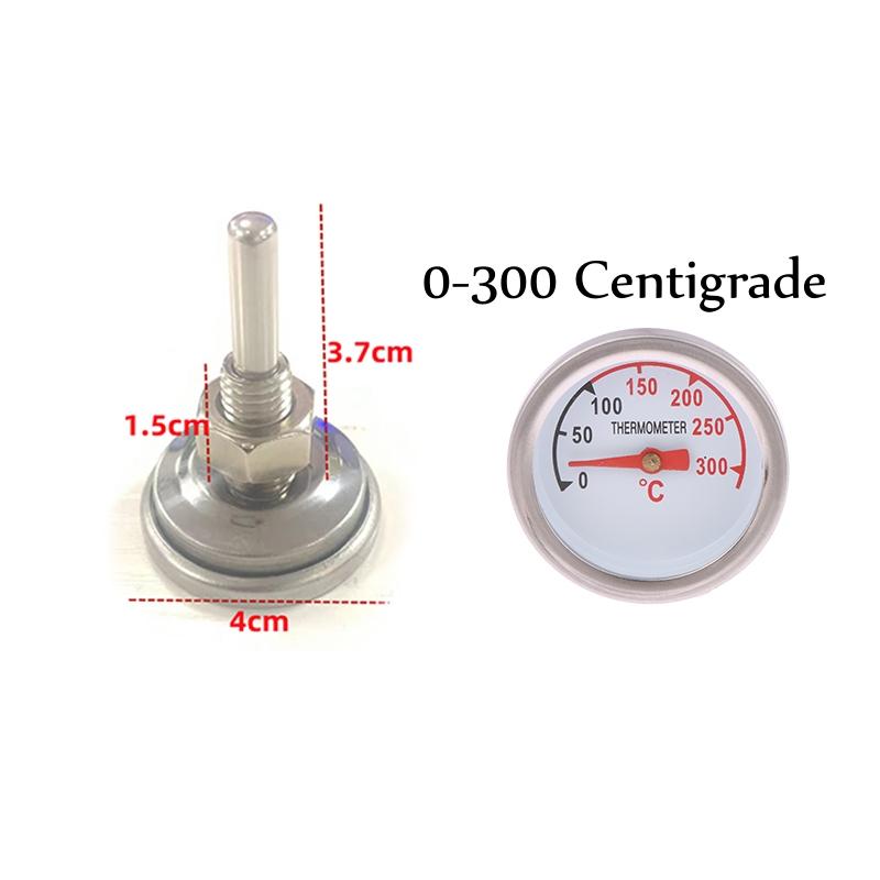 Stainless Steel BBQ Thermometer Meat Thermometer Temperature Meter Bbq Food Cooking Meat Gauge Kitchen Tools