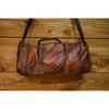 Messenger Schulter Aktentasche Laptoptasche Vintage Leder Herren echte braune Ziege