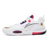 Li Ning All City 10 Basketball Shoes Men's Low Top White/Red/Blue ABAS009-24