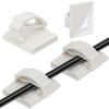 50Pcs Adhesive Cable Clips Nylon Wire Organizer Cord Management Holders Cable Mount Clamp For Home Office Desk Wiring Organizer