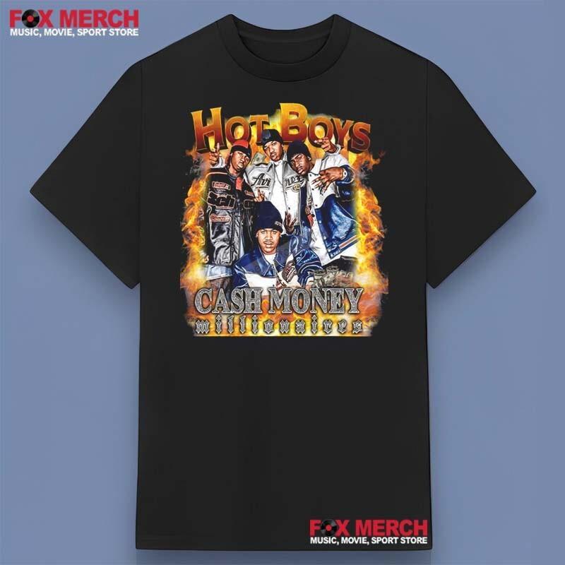 The Hot Boys Cash Money Hip Hop Shirt Gift For Fans Size S-5XL Shirt Unisex T-Shirt S