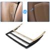 W222 Car Left Right Seat Storage Pocket Backrest Fixed Support Frame Trim For Benz S Class S300 S350 S450 S500 2014-2020