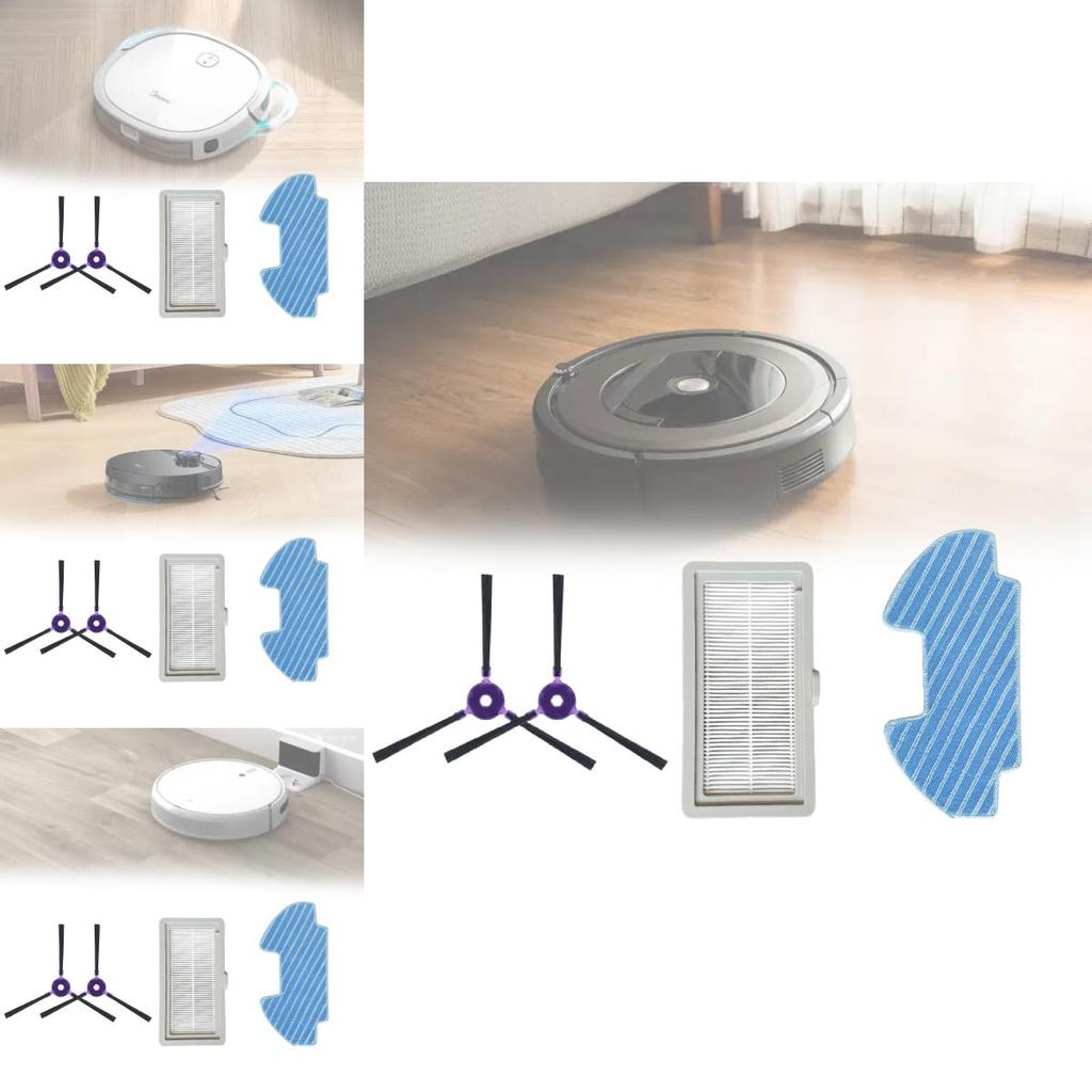 For Midea I9 Eve Vacuum Edge Brush And Filter For M Areas