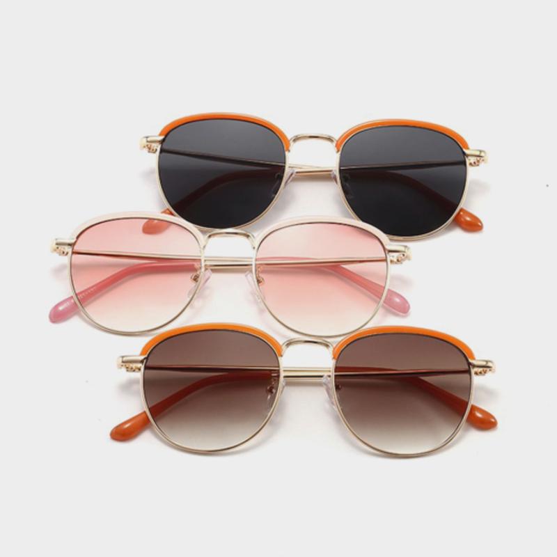 LOOKING4U Neoretro S9207 C5 Pink Sunglasses
