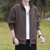 New Autumn and Winter Fleece Thickened Cardigan for Men Casual Versatile Jacket for Men