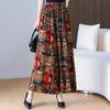 Summer Wide Leg Pants Women Clothes Casual Elastic Waist Plus Size High Waist Trousers Summer Bottoms