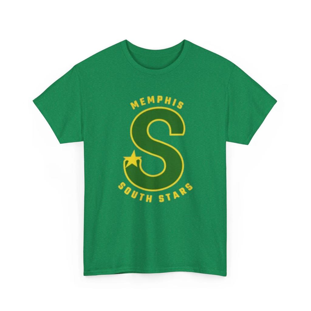 Defunct Hockey Memphis South Stars Printed T Shirt Vintage Sports Collectible