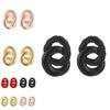 Stylish Geometric Alloy Hoop Earrings For Women Perfect For Any Occasion