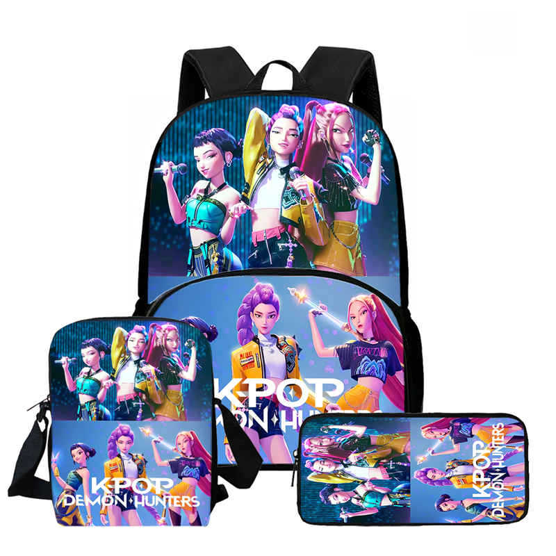 Kpop Witch Hunter Group Schoolbag High Definition Printing Casual Cross Border Light Backpack One Piece Hair