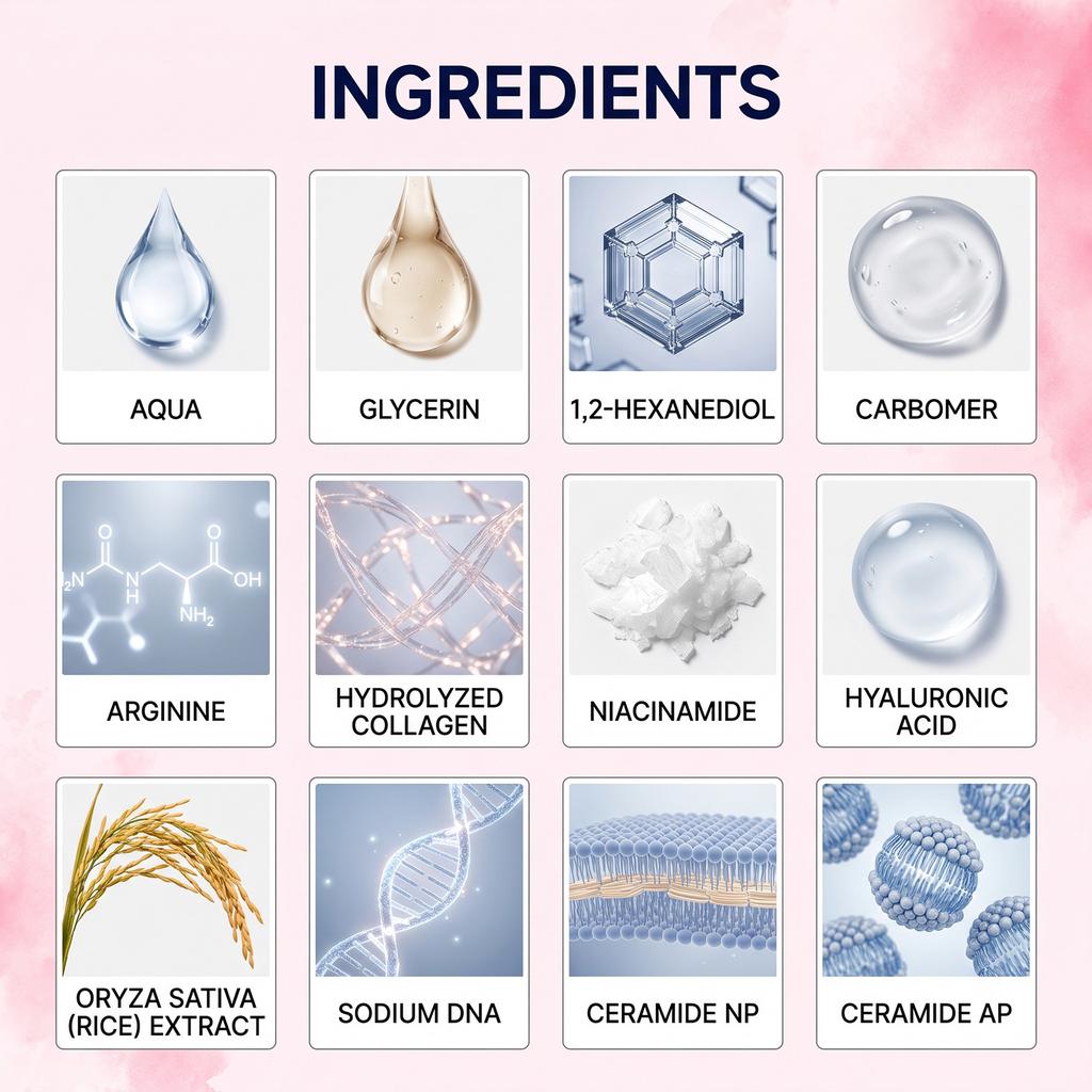Salmon DNA PDRN Care Serum Pink Glow Remove Skin Darkness Hydrating Moisturizing Firming Plumping Hydrating Soothing Facial Seru