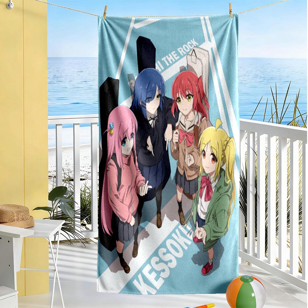 Rock Star Night Beach Towel Super Soft Microfiber Quickdry Fabric Comfortable Lightweight