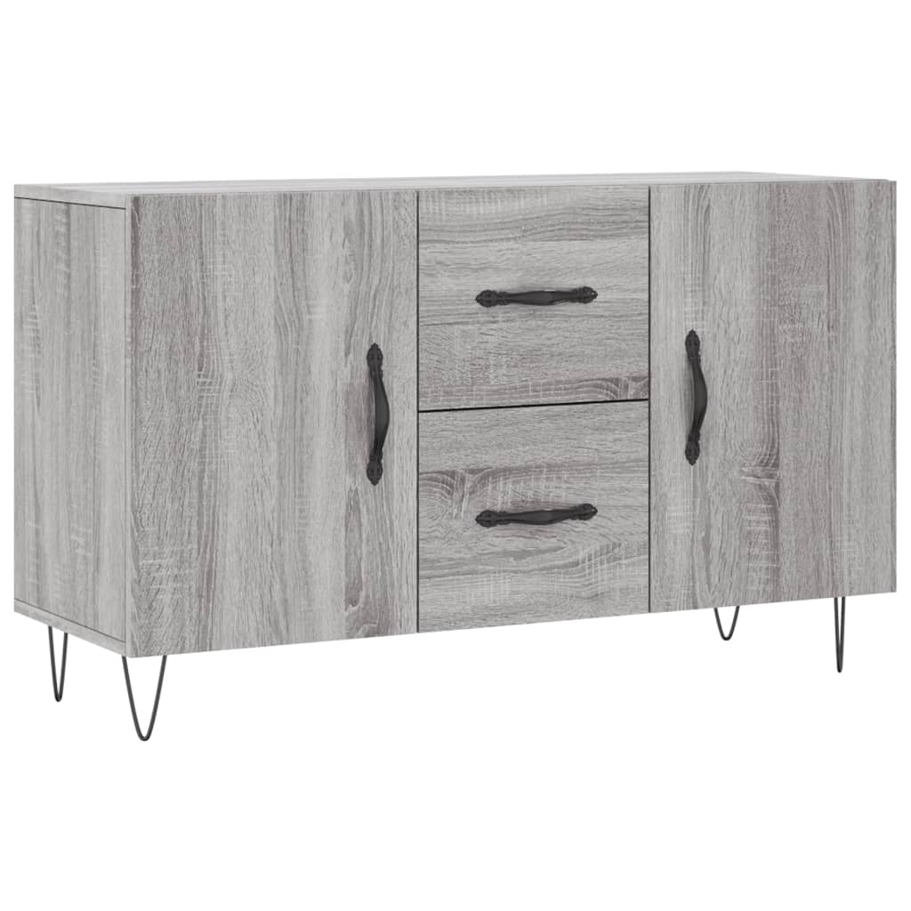 Sideboard Gray Sonoma 100x36x60 cm Particleboard
