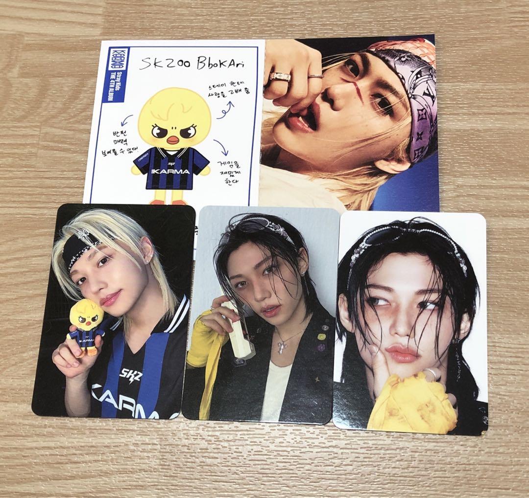 

[Б/У] Феликс SKZOO Торговая карточка Профиль Stray Kids Karma