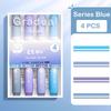 12/4 PCS Highlighter Pen Kawaii Multifunctional Color Markers Graffiti Painting Liner Pen Students School Supplies Stationery