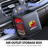 Car Phone Key Sunglasses Vent Dashboard Hanging Organizer Box For Abarth FIAT 500 Ducato Stilo Palio UNO Astra Bravo Tipo H4