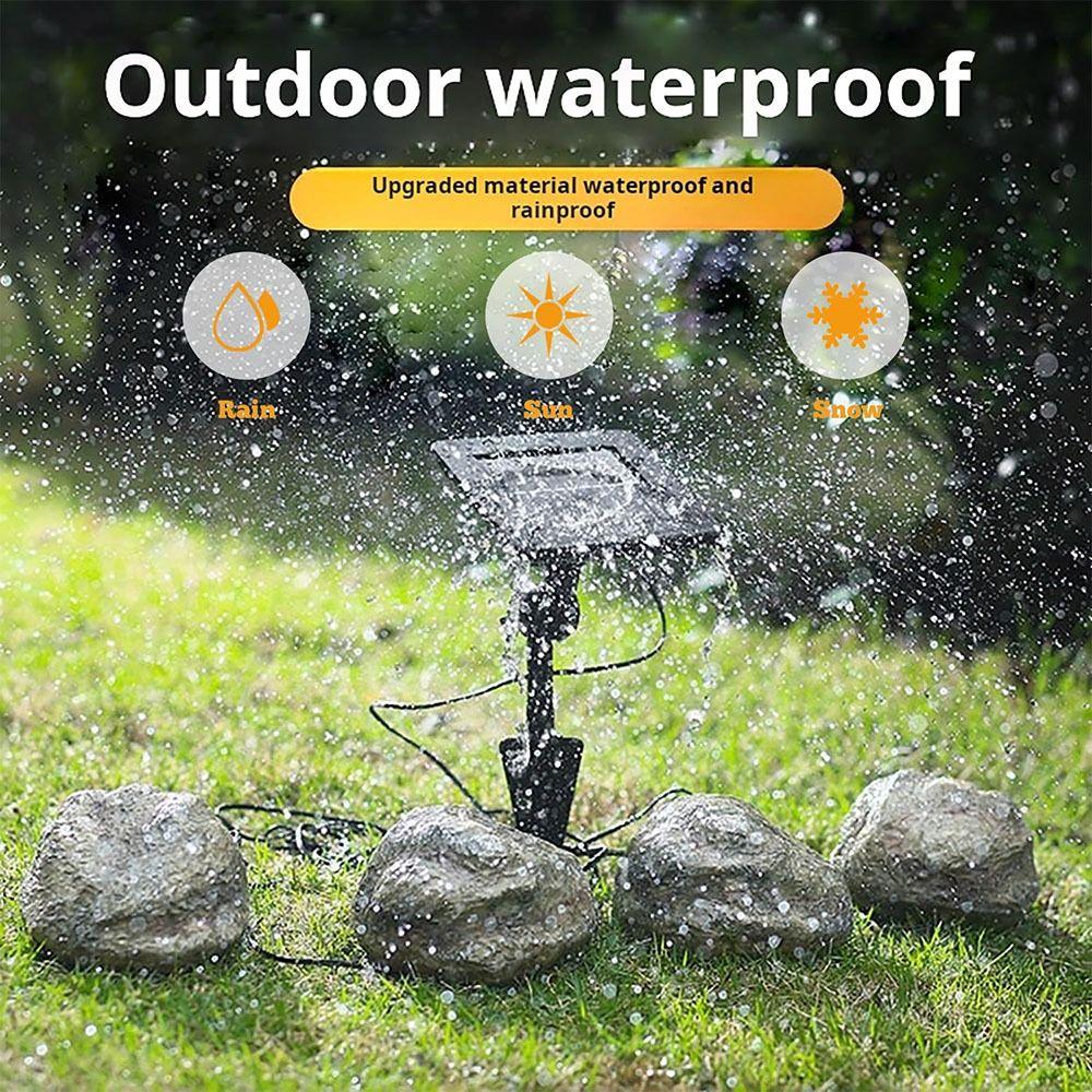 Auto on/Off LED Solar Light Cobblestone Shaped Solar Lawn Lamp Outdoor Pebble Lamp  Lawn
