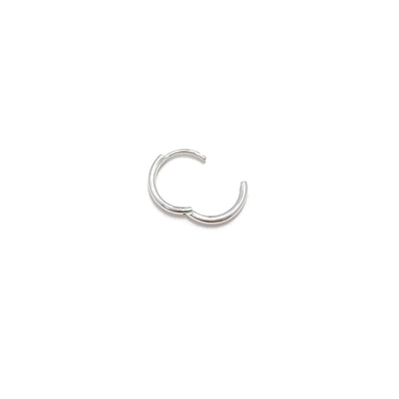 Aphrose Pure Circle One-Touch Earrings