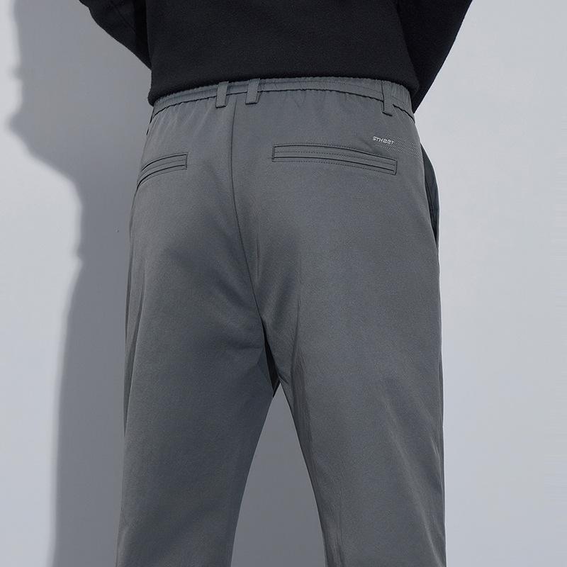 

Простые и универсальные мужские брюки, деловые повседневные брюки, длинные брюки, мужские повседневные брюки 38