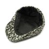 Men's Beret Women's British Retro Cap Forward Cap Peaked Cap