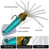 13cm Luminous UV Squid Lure with Lead Head & Hook - Soft Bionic Octopus/Cuttlefish Bait