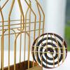 Elegant Metal Birdcage Incenses Coil Stand Forest Camping Incenses Coil Holder for Outdoor Gatherings