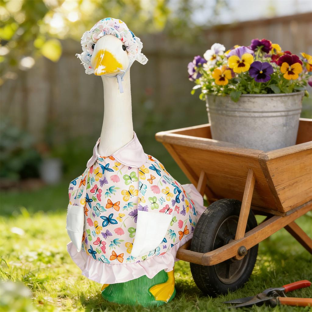 Porch Pet Dog Garden Ornaments Clothing Set