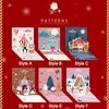 Merry Christmas Greeting Card With Envelope 3D Pop UP Santa Snowman Christmas Tree Friends Family Xmas Gifts Wishes Postcard