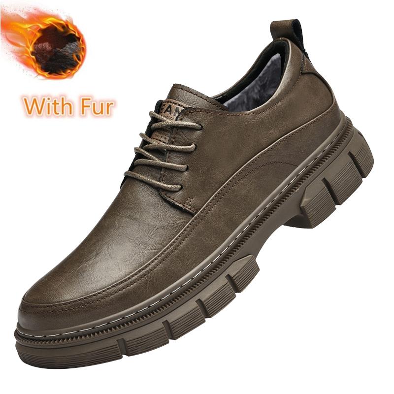 

Мужская обувь для ходьбы и вождения 2024 Новая мужская обувь Оксфорды из натуральной кожи Повседневные мягкие мужские кроссовки Дышащие мокасины на шнуровке 46